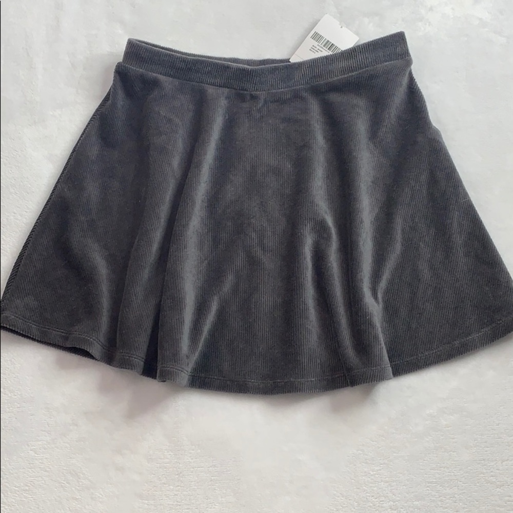 NEW Smokey gray mini skirt